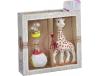 Coffret naissance prêt à offrir Sophie la girafe + Hochet Soft Maracas