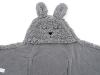 Couverture Wrap Bunny 100x105cm - Storm Grey