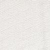 Couverture lit bébé River Knit 100x150cm - Polaire Blanc Crème / Corail