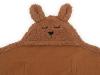 Couverture portefeuille Bunny 100x105cm - Caramel