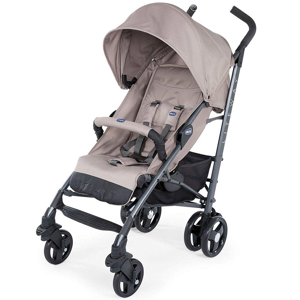POUSSETTE CHICCO LITEWAY 3 DARK BEIGE chicco 05079596340000 : www.babyhouseonline.be,babyhouse,baby house, BABYHOUSE,BABY HOUUSEbaby items sale and delivery for all europe, strollers, be