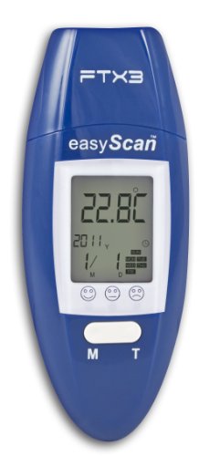 Visiomed Easyscan Ear and Forehead Thermometer 6-in-1 Ftx3 BLEU