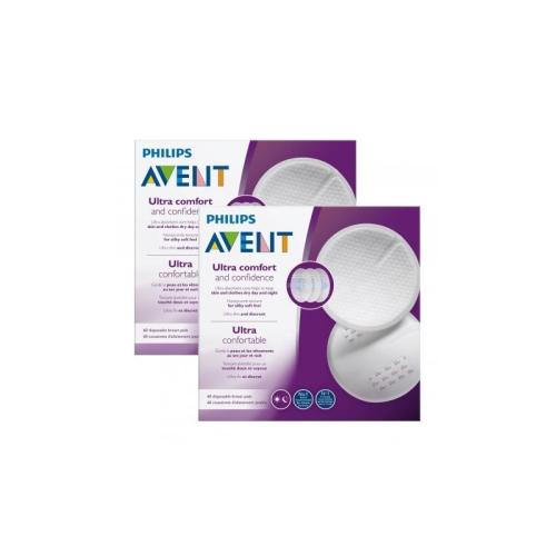 AVENT ULTRA COMFORT  60 COUSSINETS