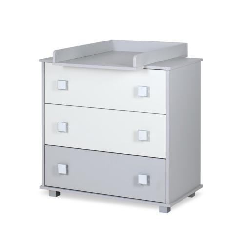 Commode Deluxe Blanc Gris Klups